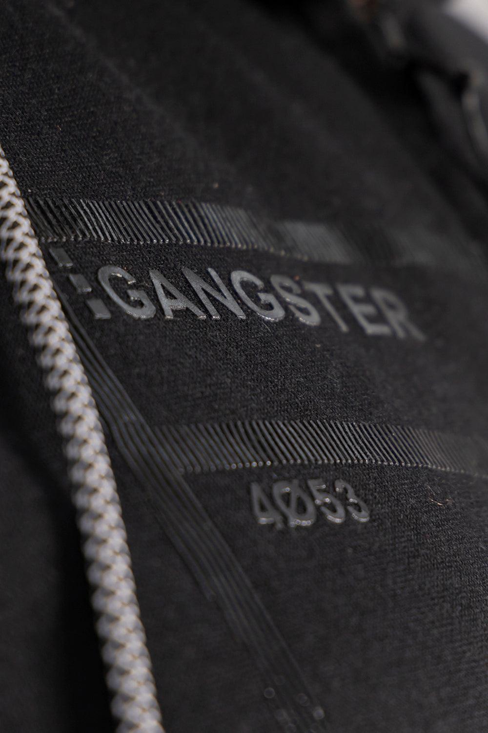 Plus Poleron Full Zipper Sili Negro Gangster - Gangster