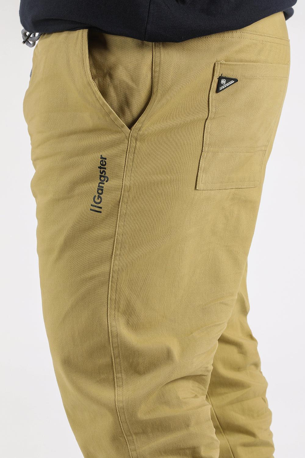 Plus Pantalon Jogger Canvas Over Kaki Gangster - Gangster