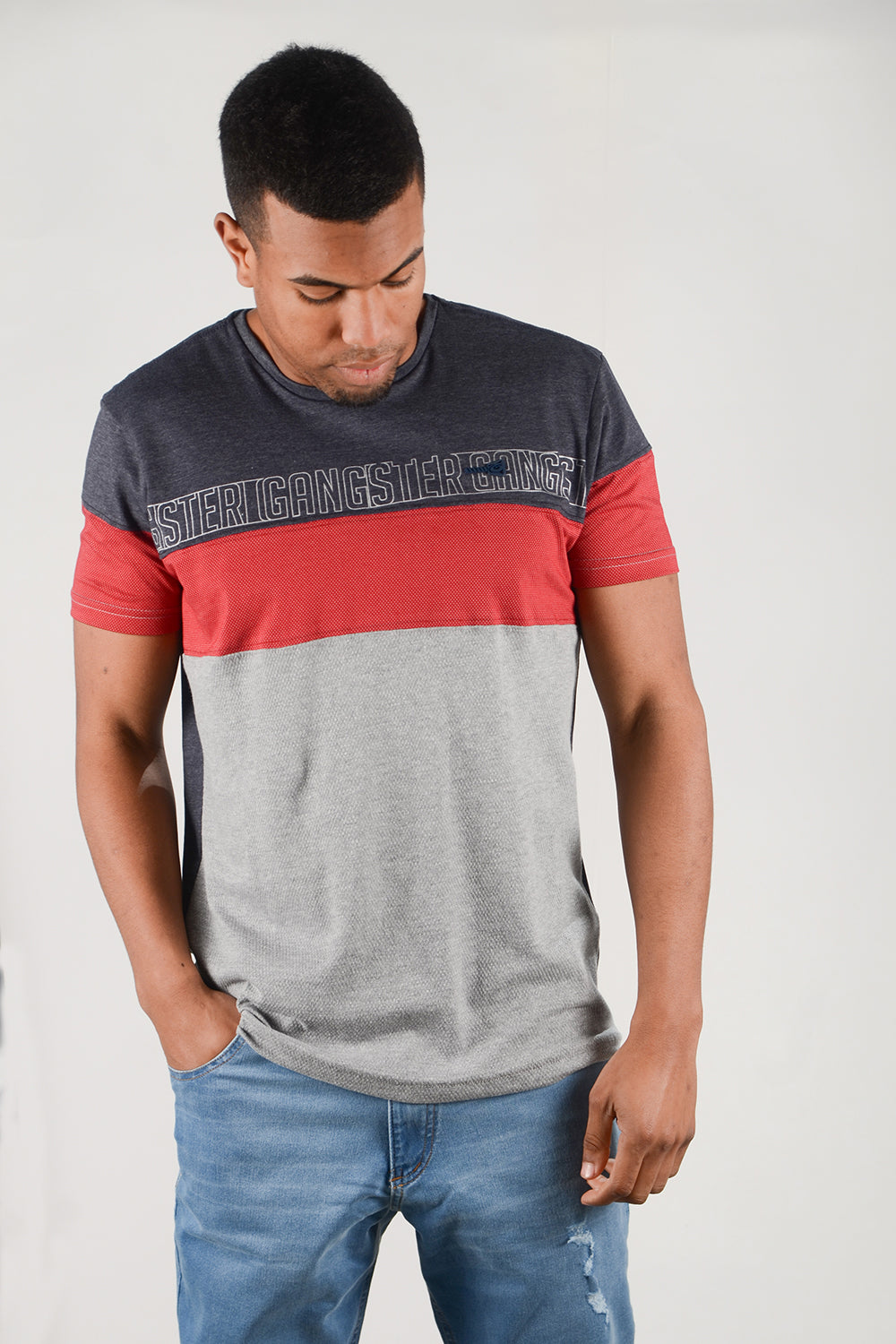 Plus Polera Mc Especial Risky Rojo Gangster