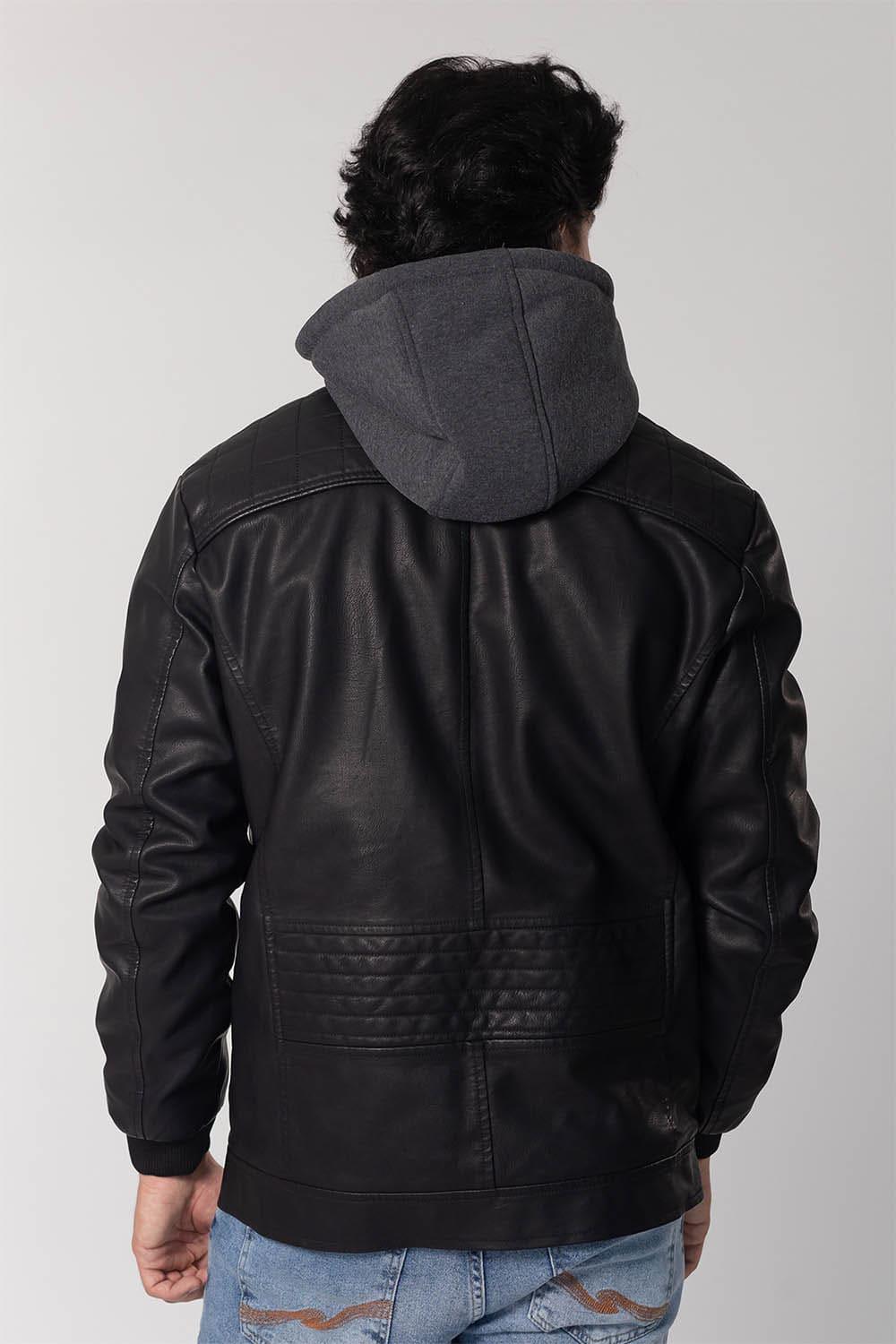Chaqueta PU Biker Negro Gangster - Gangster