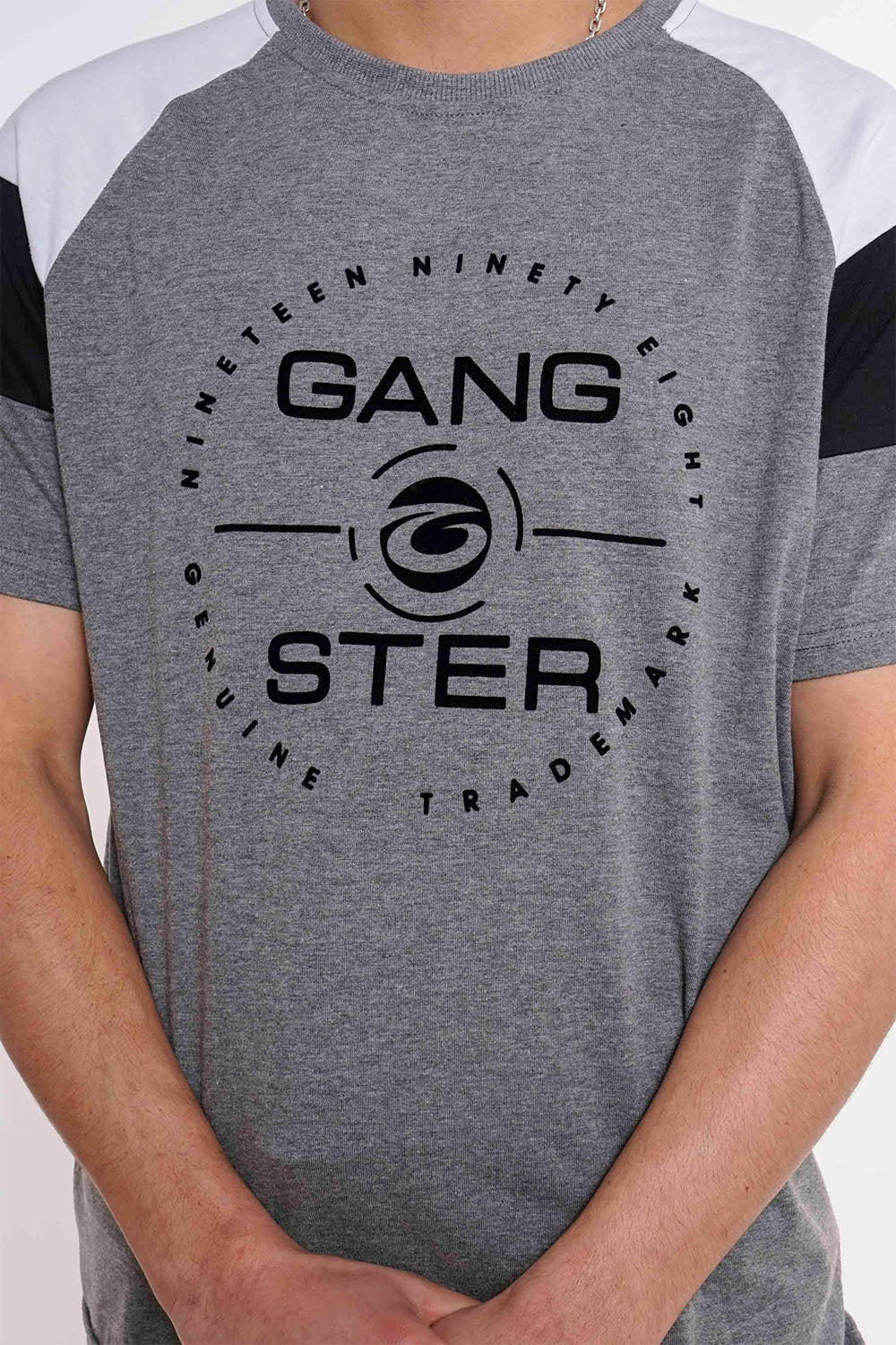 Polera Mc Básica Impact Gris Gangster