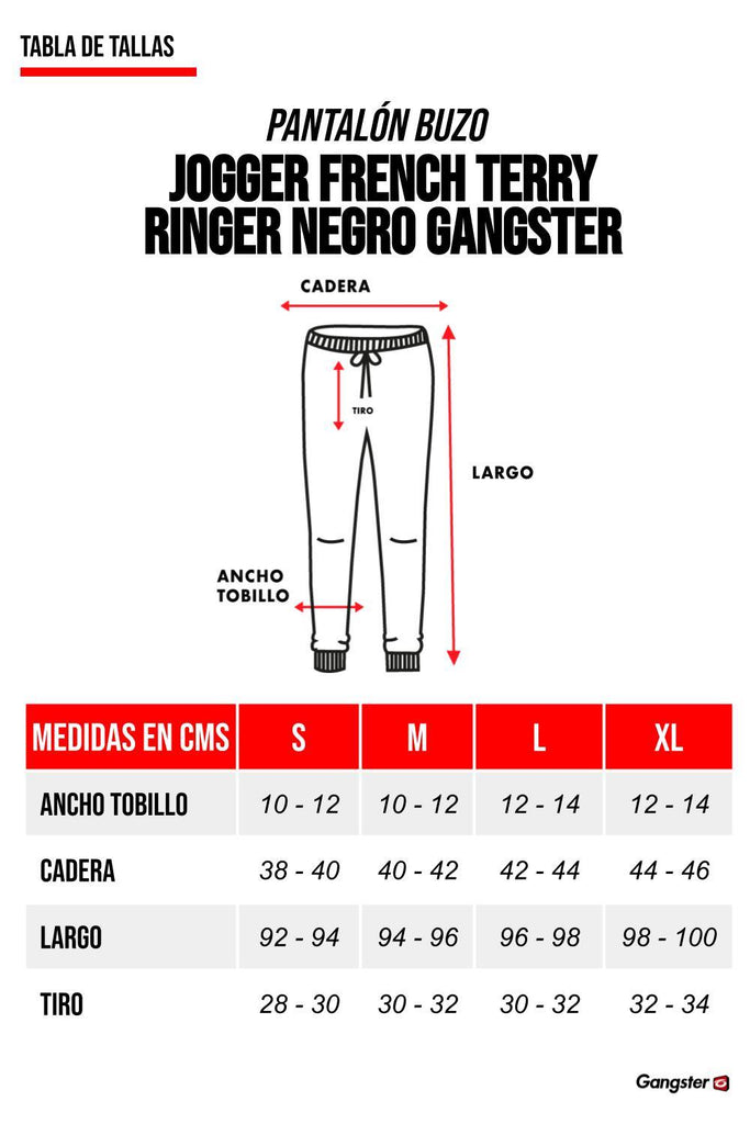 Buzo Ringer Negro Gangster - Gangster