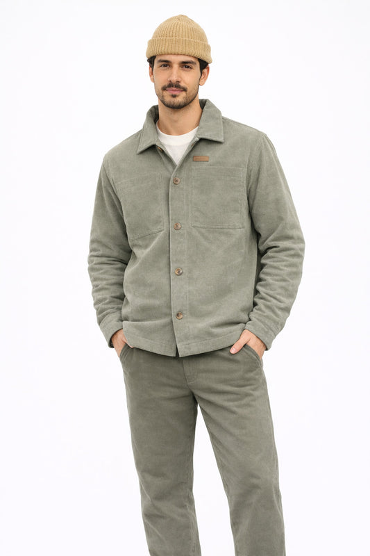 Chaqueta Overshirt Sway Verde