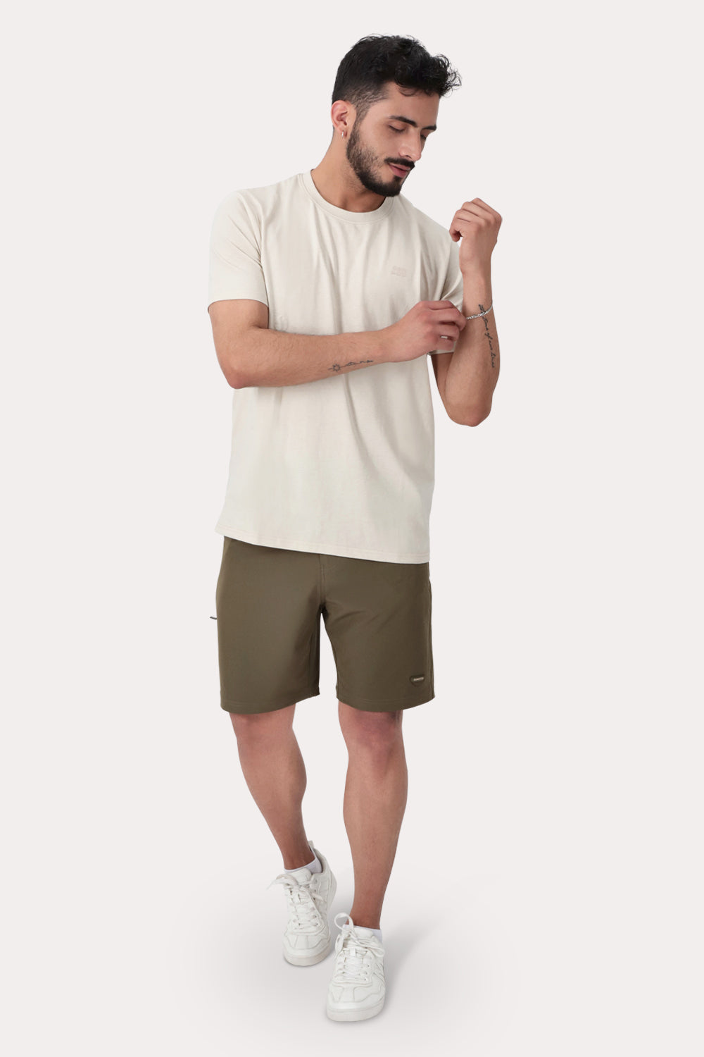 Polera Mc Basica Union Sq Beige