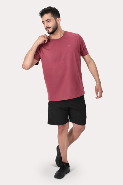 Polera Mc Basica Herald Vino