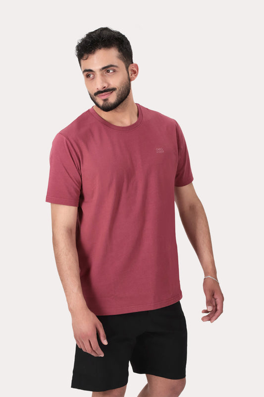 Polera Mc Basica Herald Vino