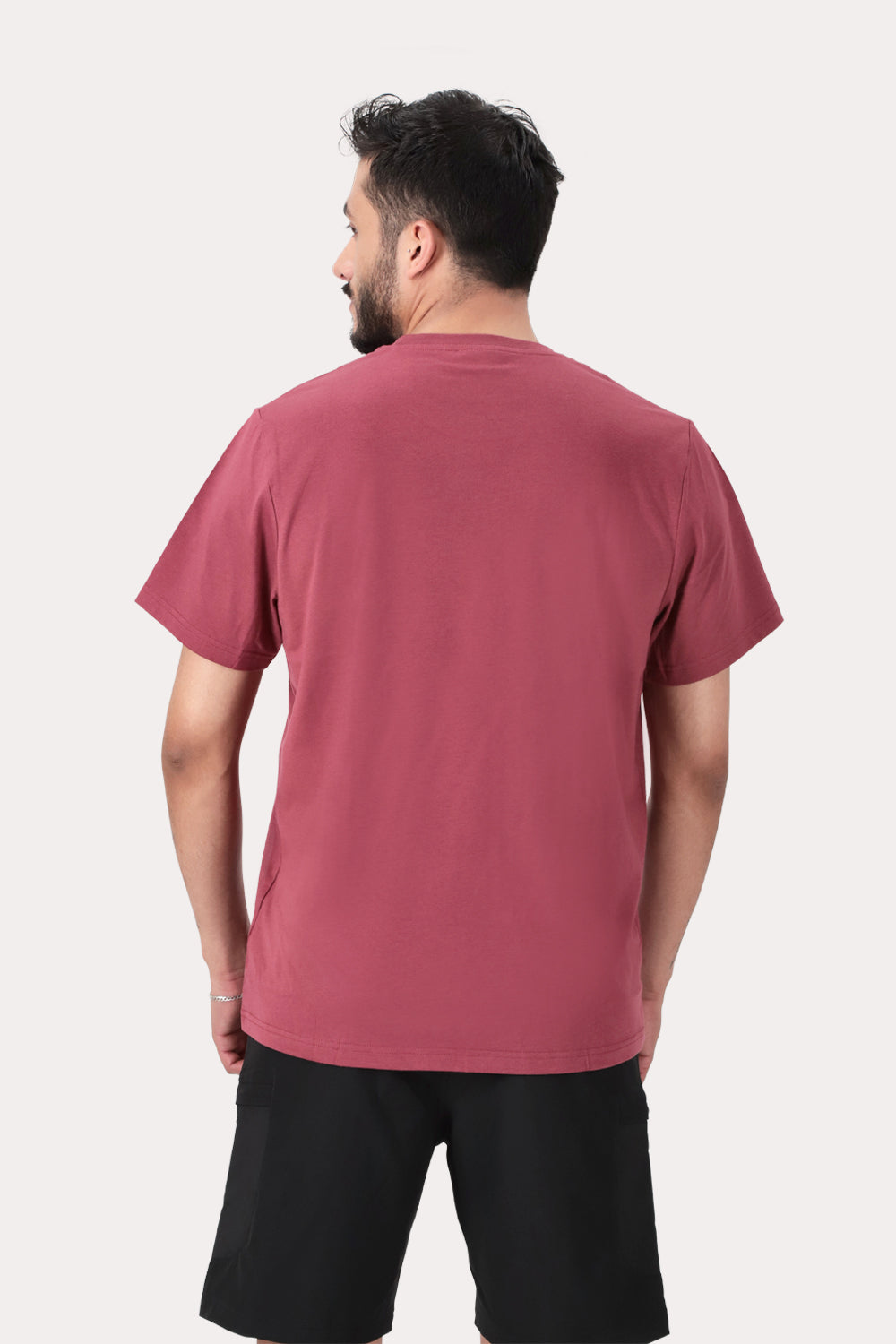 Polera Mc Basica Herald Vino