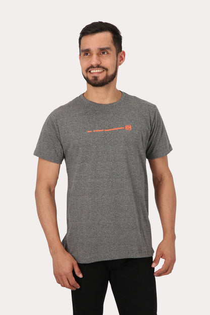 Polera Mc Básica Ipanema Gris Gangster