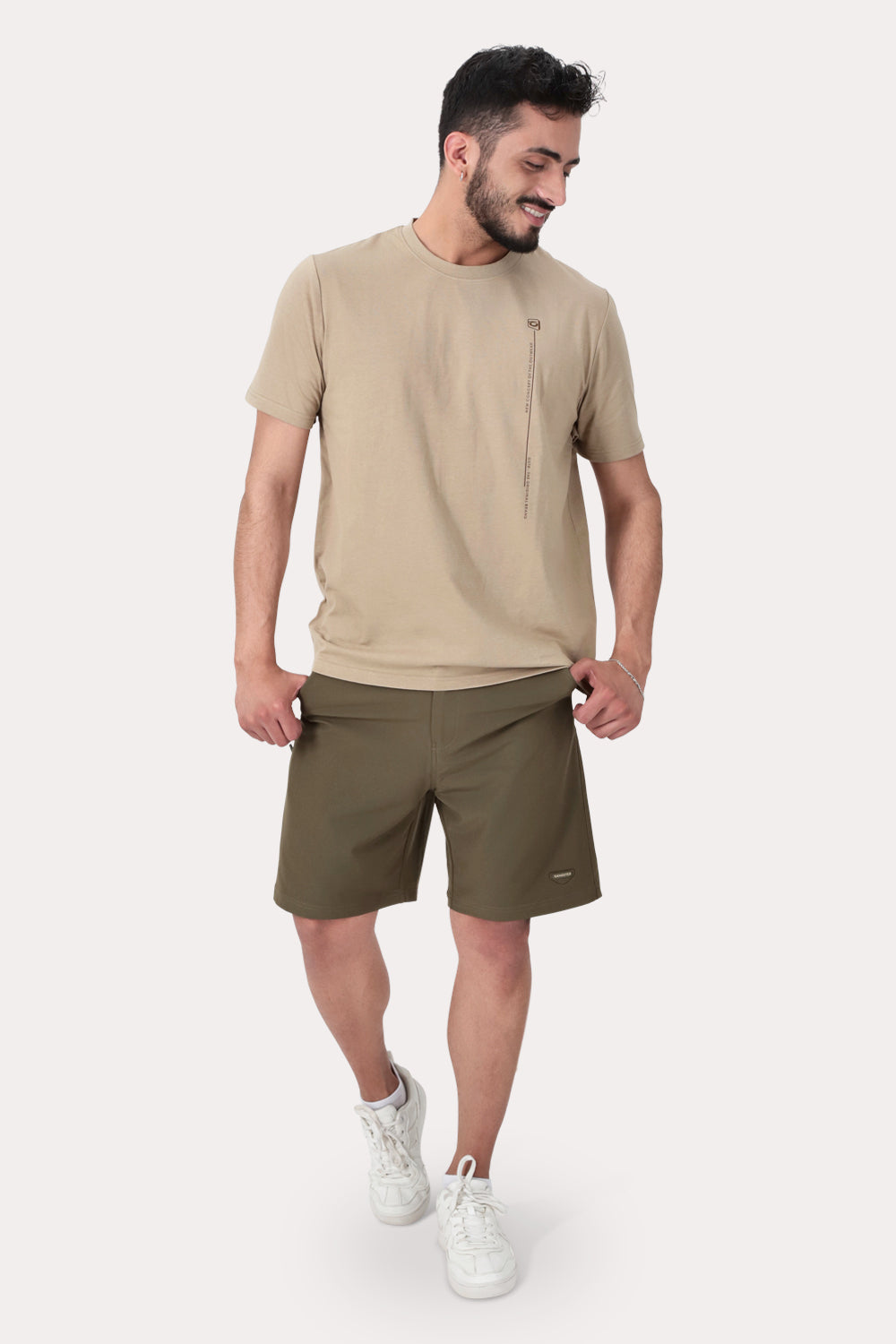 Polera Mc Basica Rocke Beige