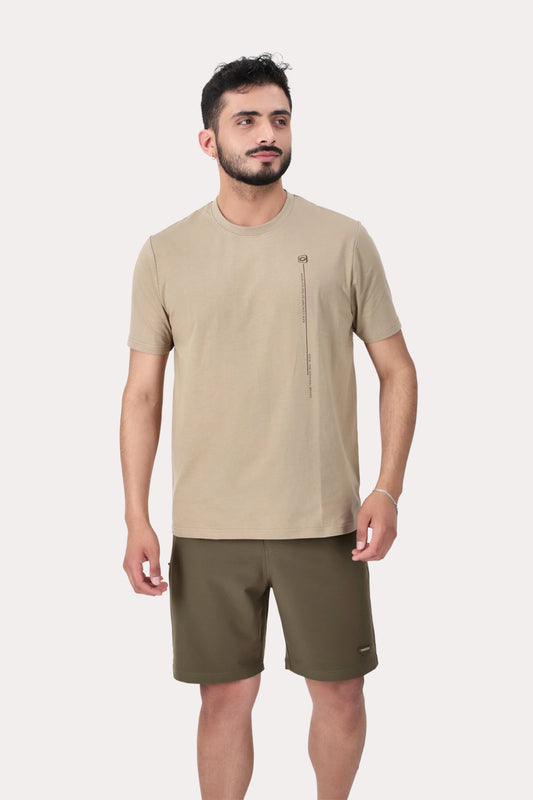 Polera Mc Basica Rocke Beige