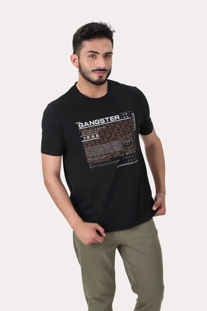 Polera Mc Basica Jackson Negro