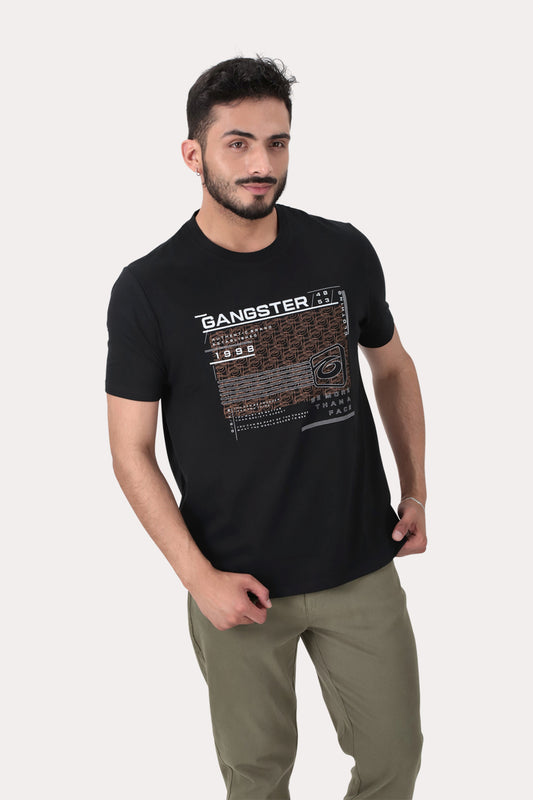 Polera Mc Basica Jackson Negro