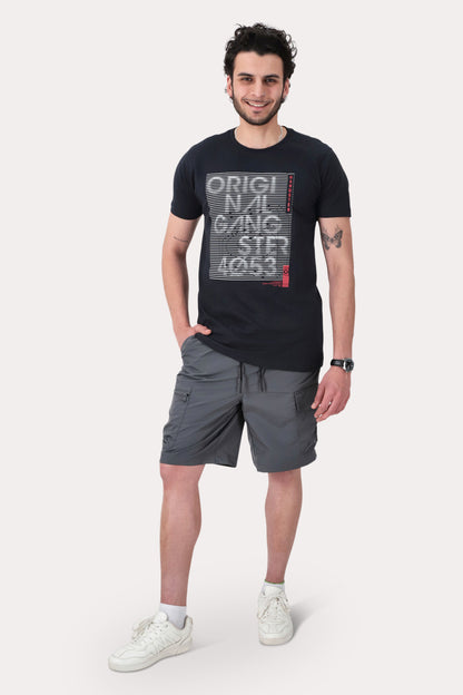 Polera Mc Basica Mains Negro