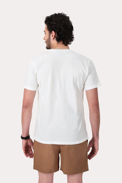 Polera Mc Basica Center Blanco