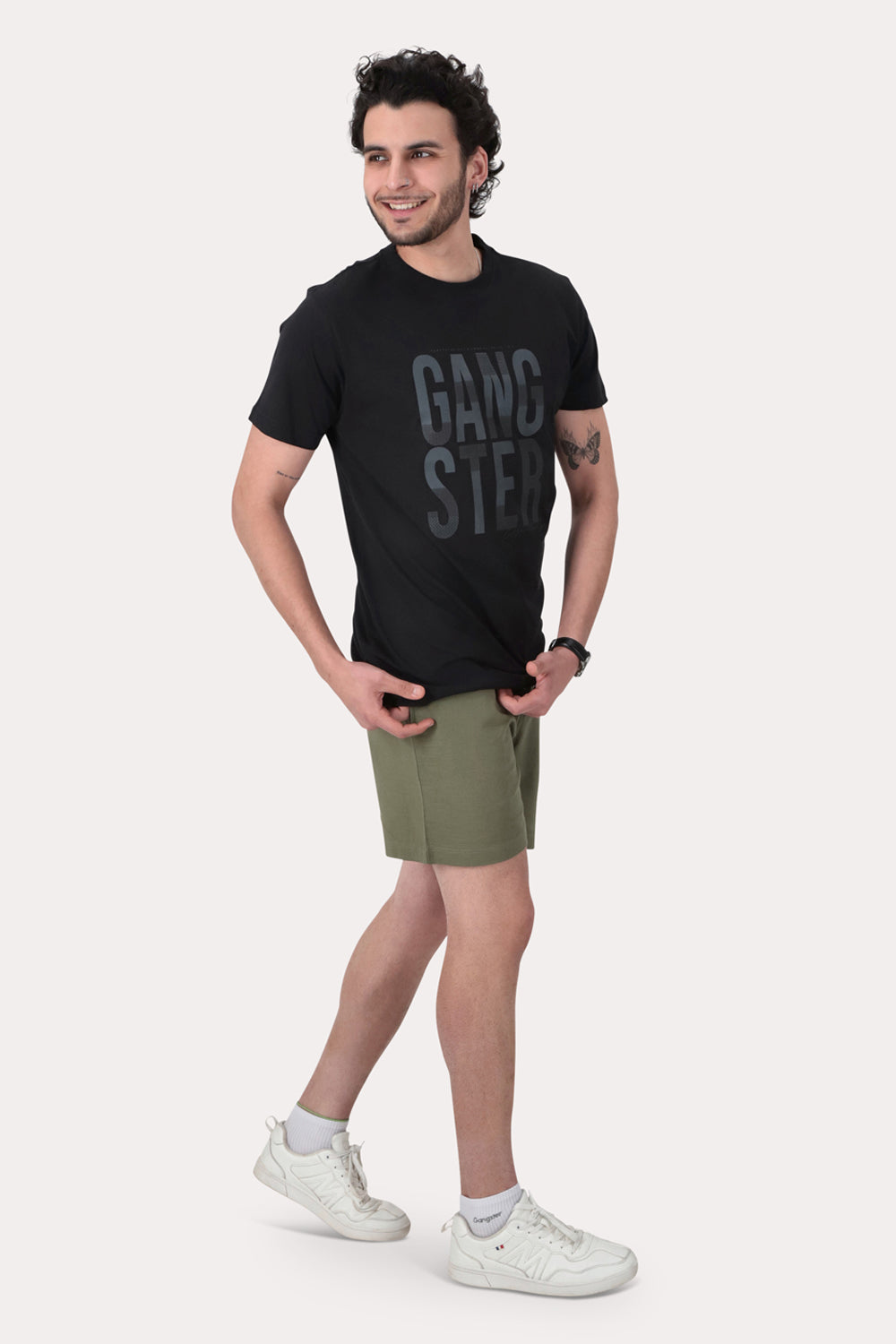 Polera Mc Basica Brooklyn Negro
