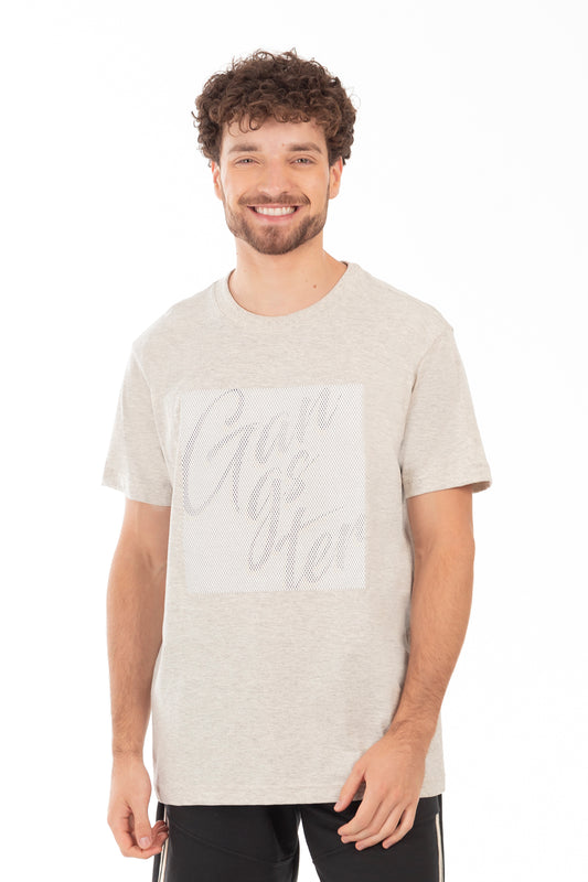 Plus Polera MC Basica Bundy Gris