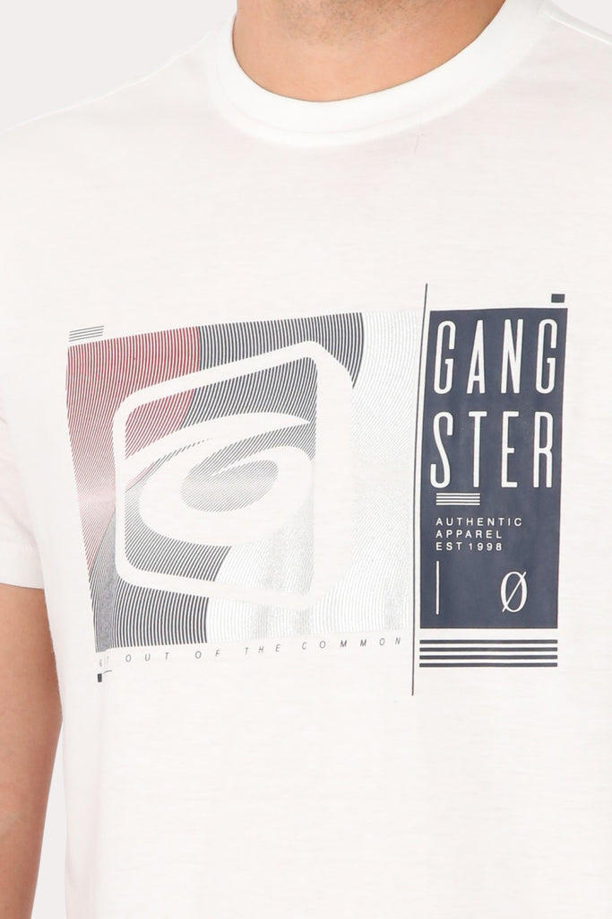 Polera Mc Básica  Saco Blanco Gangster