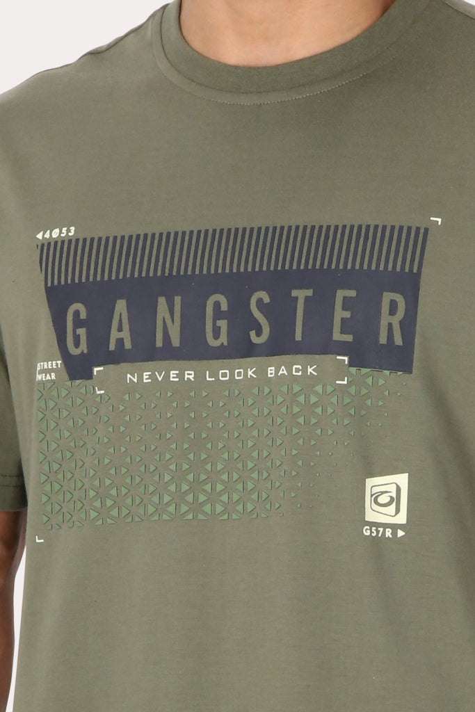 Polera Mc Básica  Maragogi Verde Gangster