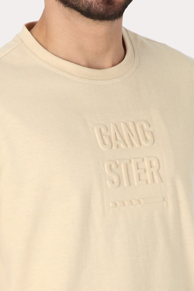 Polera Mc Básica  Gunga Beige Gangster