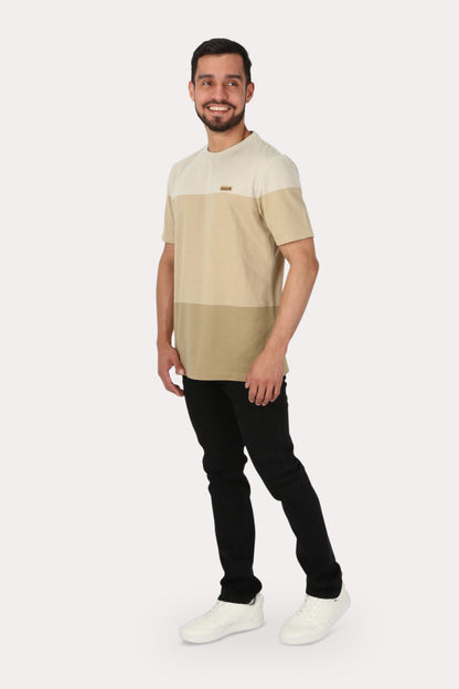 Polera Mc Yard Dye Meca Beige Gangster