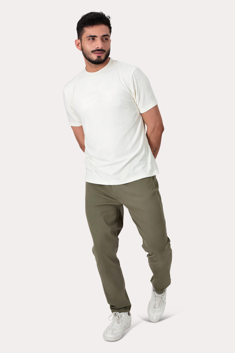 Polera Mc Jaquard 135 St Beige