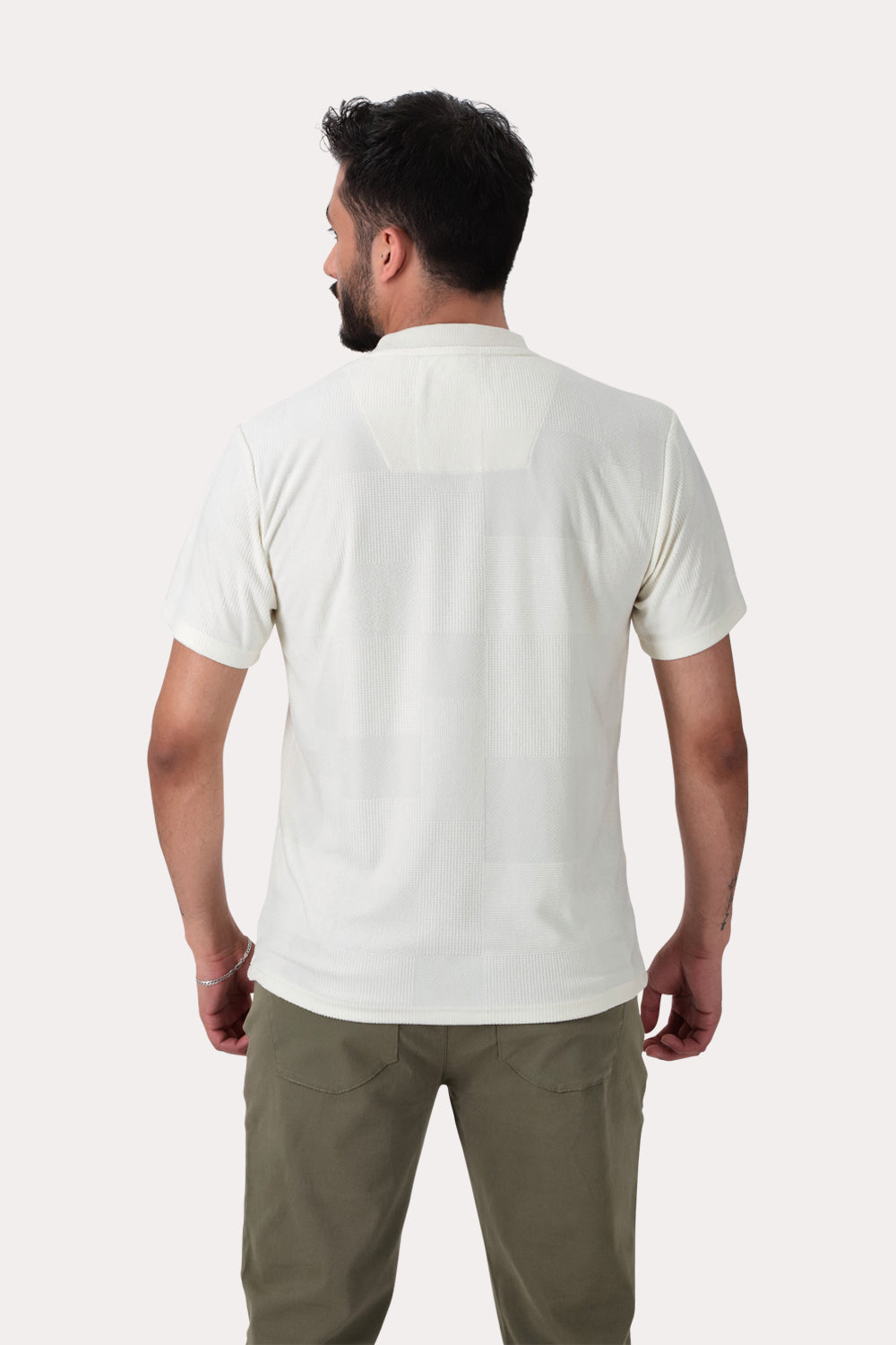 Polera Mc Jaquard 135 St Beige