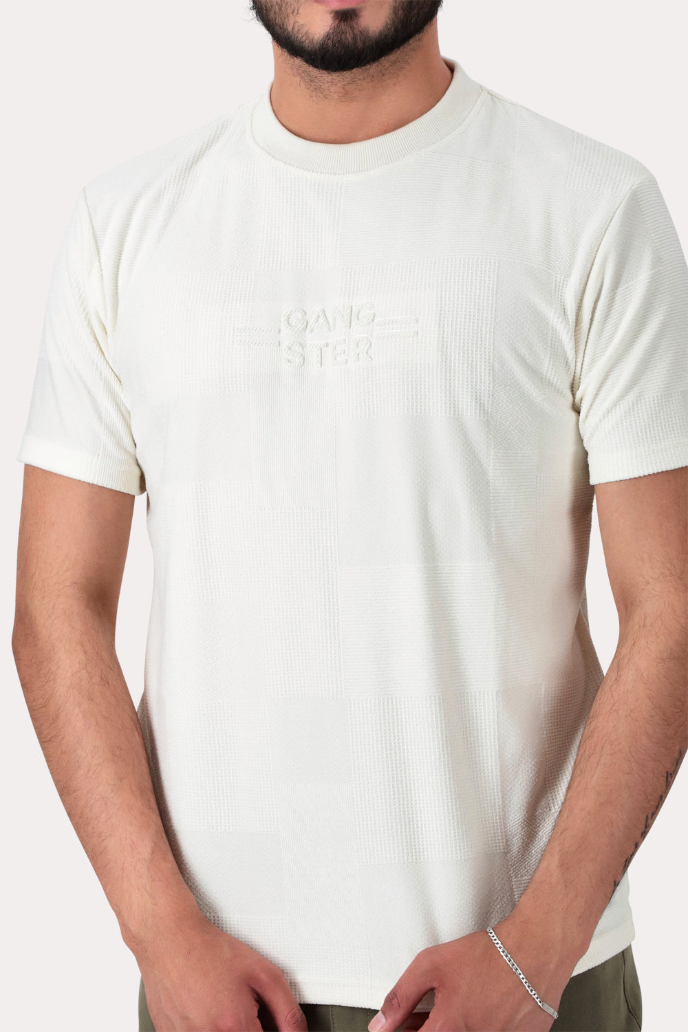 Polera Mc Jaquard 135 St Beige