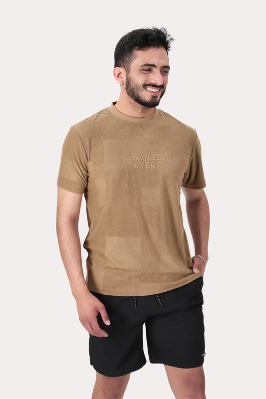 Polera Mc Jaquard 135 St  Café