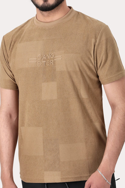 Polera Mc Jaquard 135 St  Café