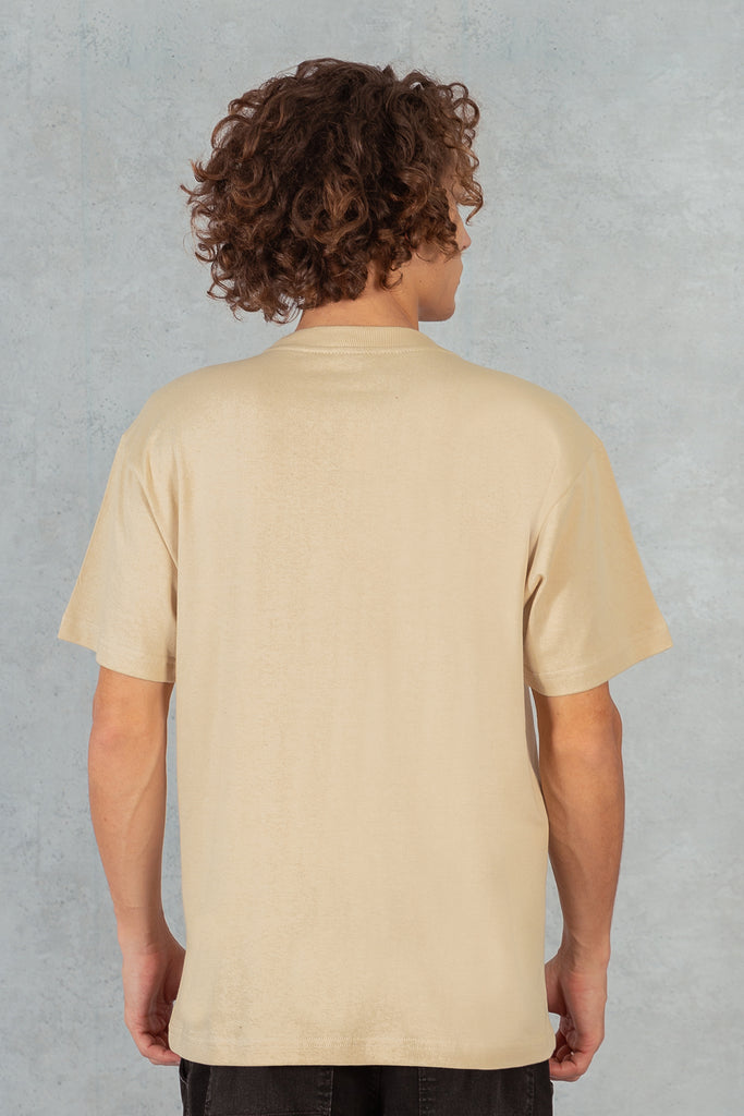 Polera Mc Especial Patch Beige Overcore