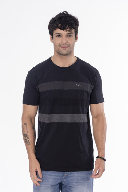 Polera Mc Especial Bigband Negro Gangster