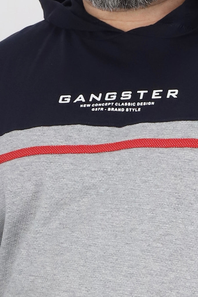 Plus Polera Manga Larga Refresh Gris Gangster