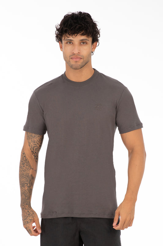 Polera Mc Suedine Atlantic Gris Oscuro