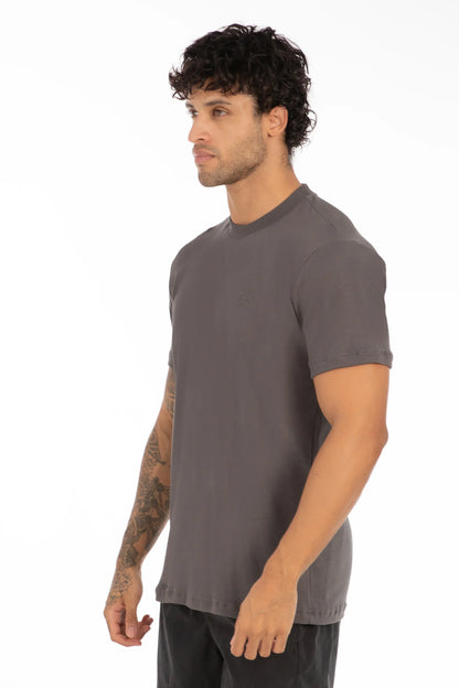 Polera Mc Suedine Atlantic Gris Oscuro