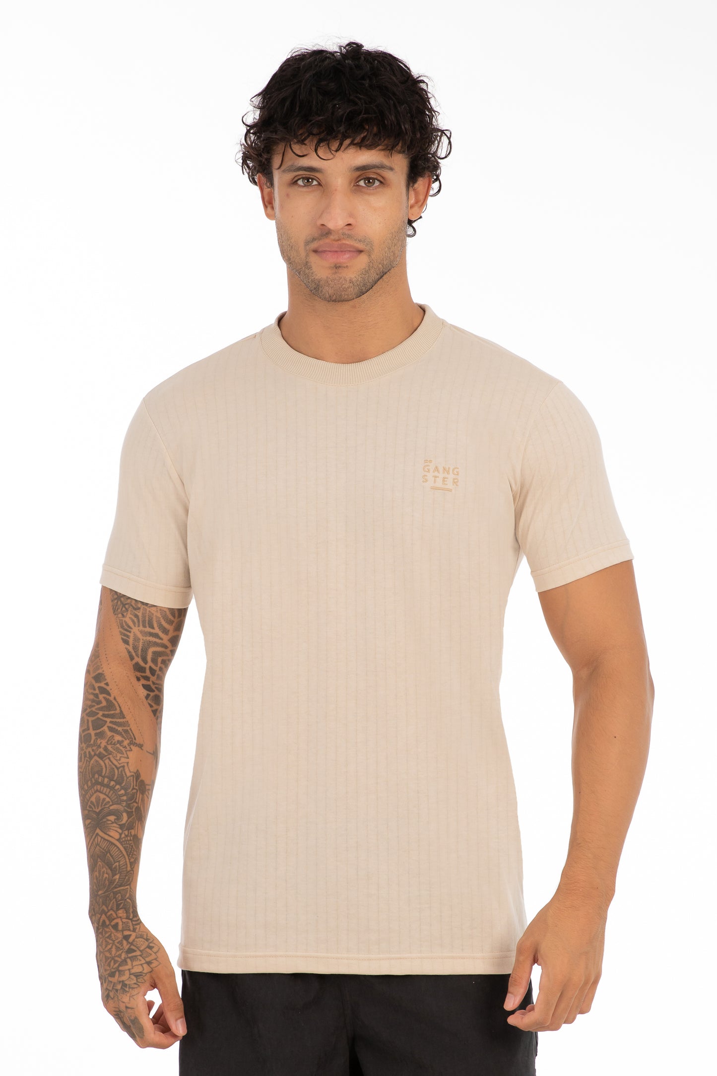 Polera Mc Textura Flatbush Beige