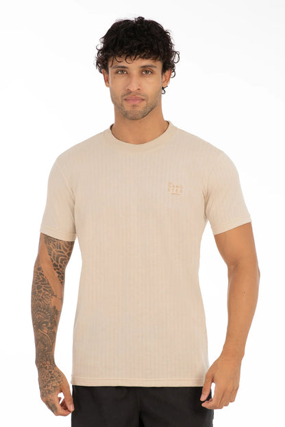 Polera Mc Textura Flatbush Beige