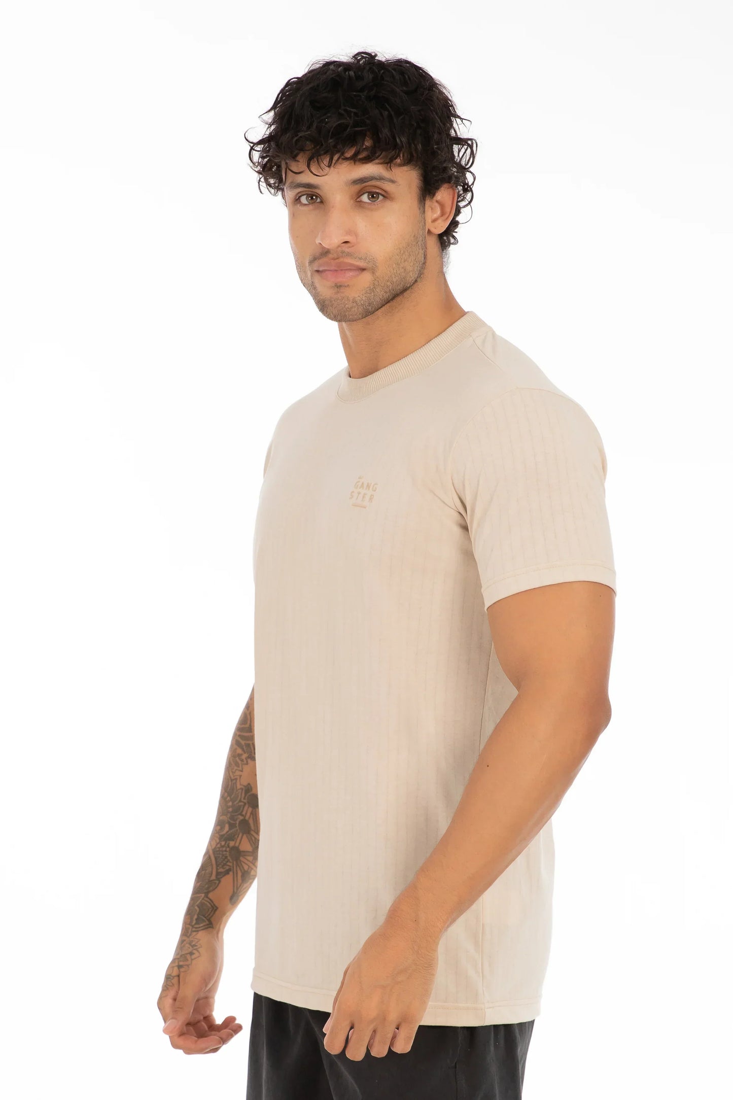 Polera Mc Textura Flatbush Beige