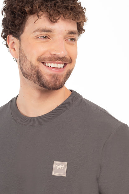 Polera Mc Textura Franklin Grafito