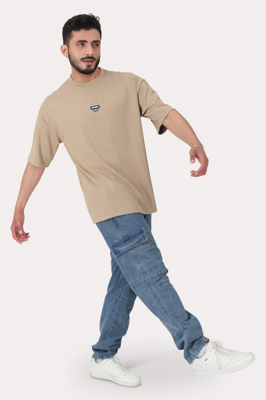 Polera Manga Corta  Rip  Café Overcore