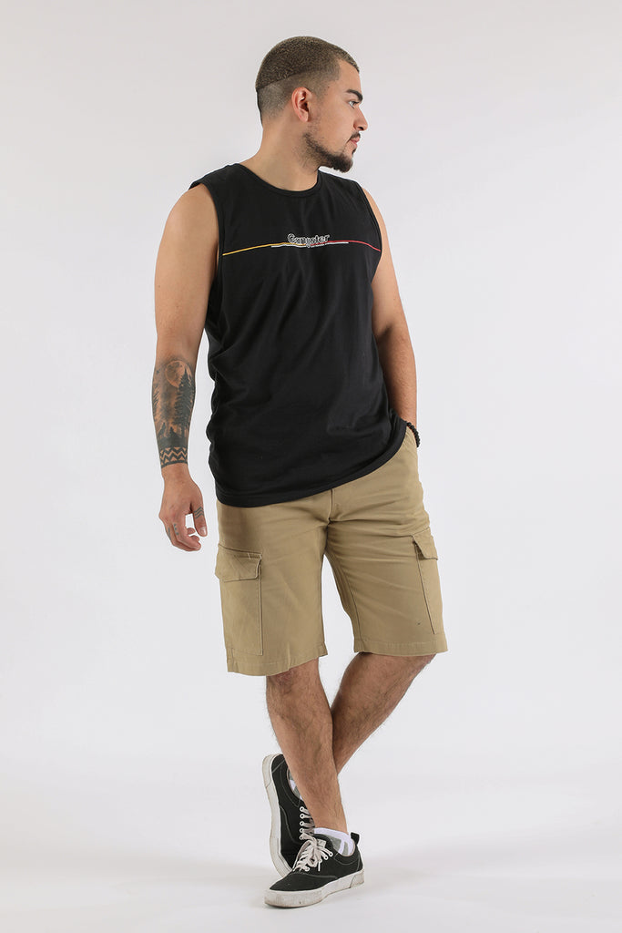 Polera Sm Sunset Negro Gangster