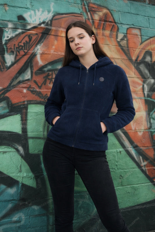 Polerón Full Zipper Fleece Shaggy