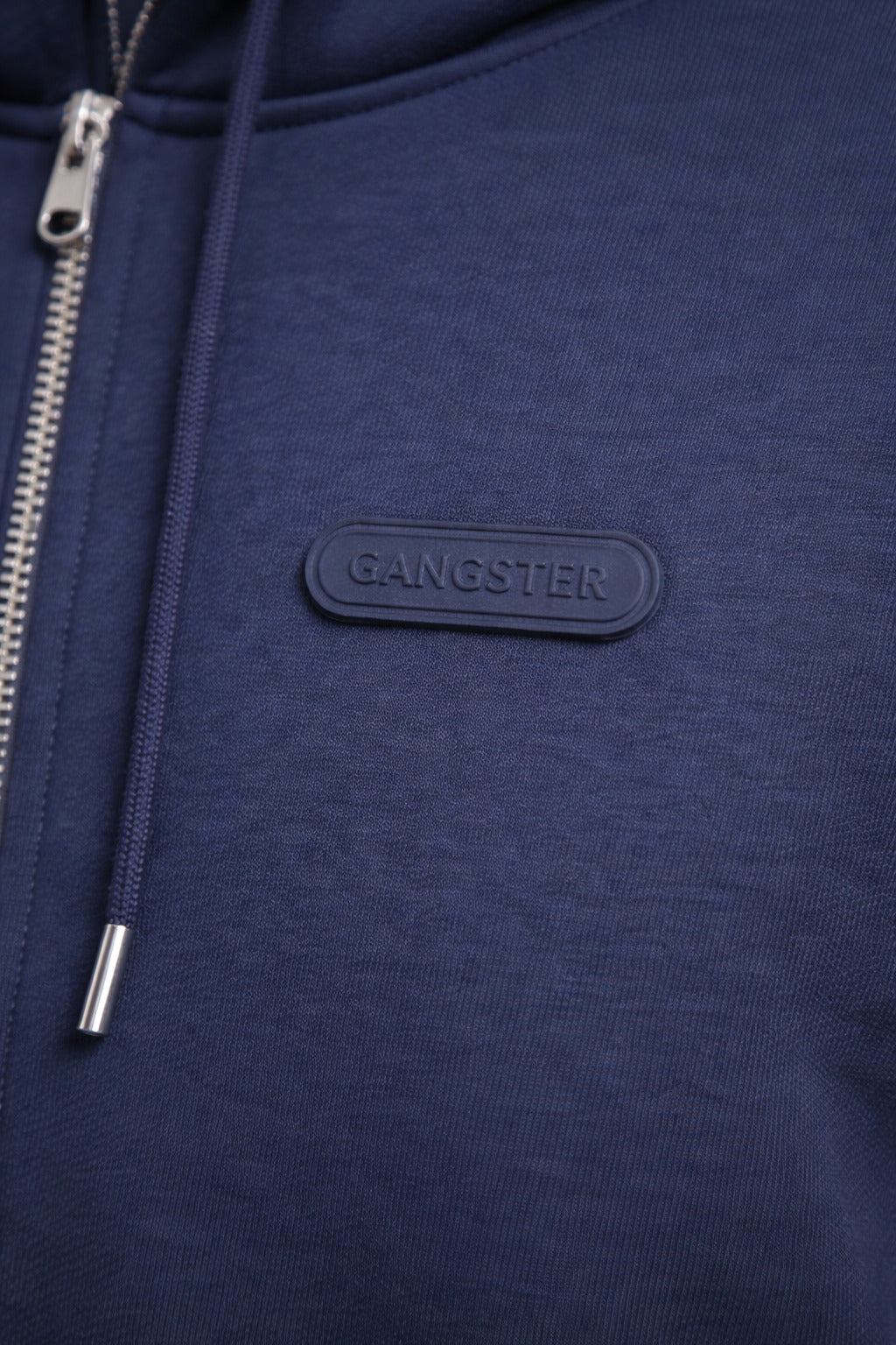 Poleron Fullzipper Link Azul