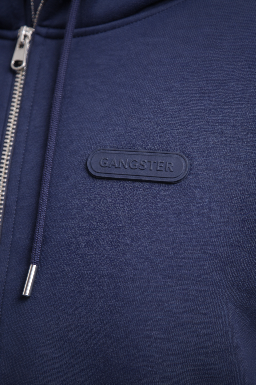 Poleron Fullzipper Link Azul