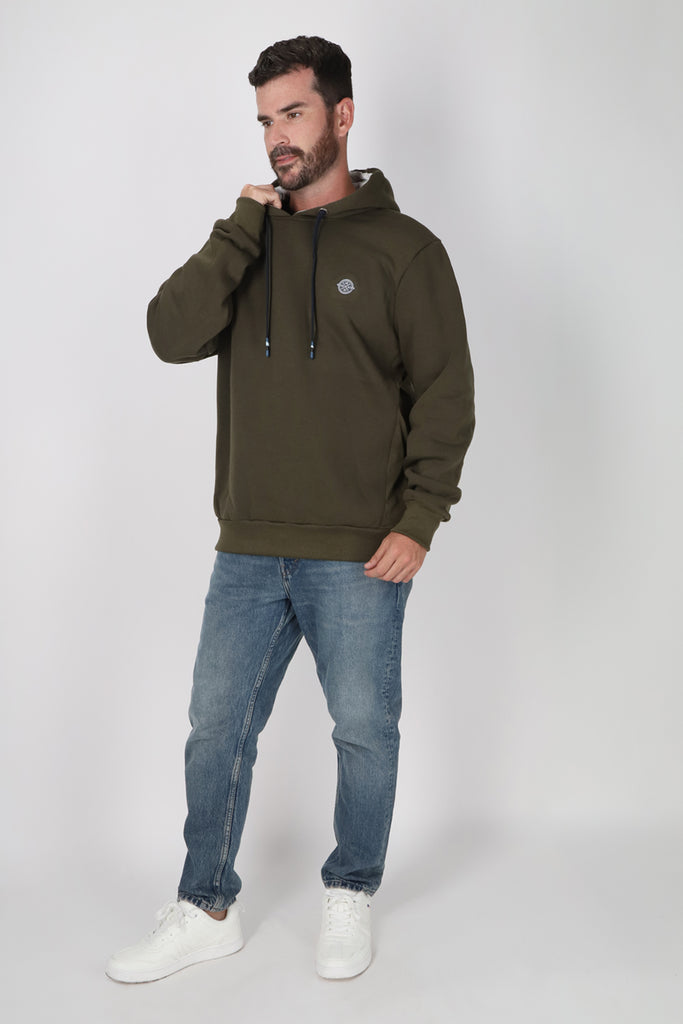 Poleron Hoodie Giddy Verde Gangster