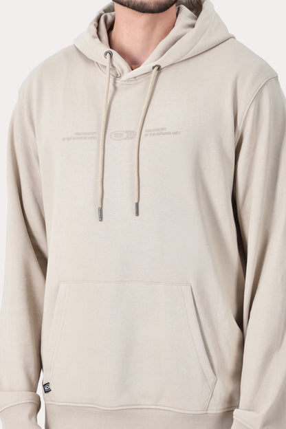 Poleron Hoodie  Fleece Inwood Gris