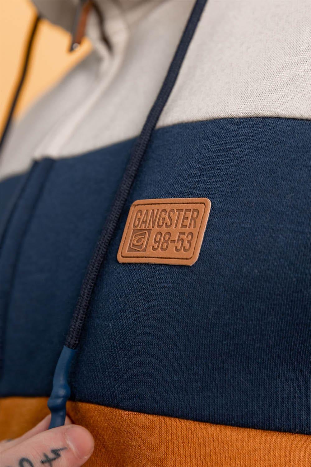 Polerón Full Zipper Fleece Community Beige Gangster - Gangster
