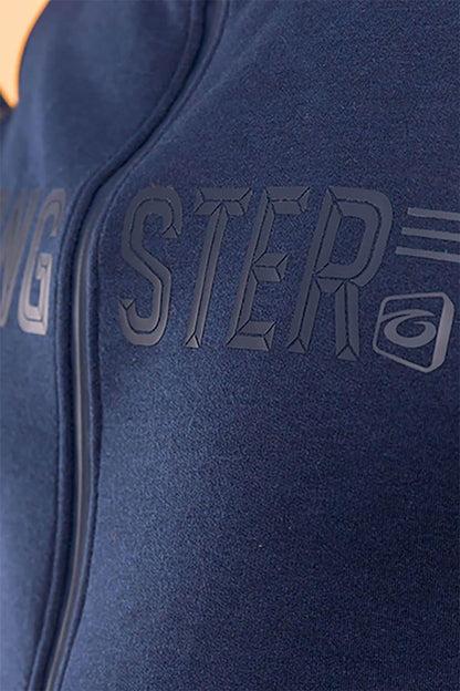 Polerón Full Zipper Sherpa Coexist Azul Gangster - Gangster