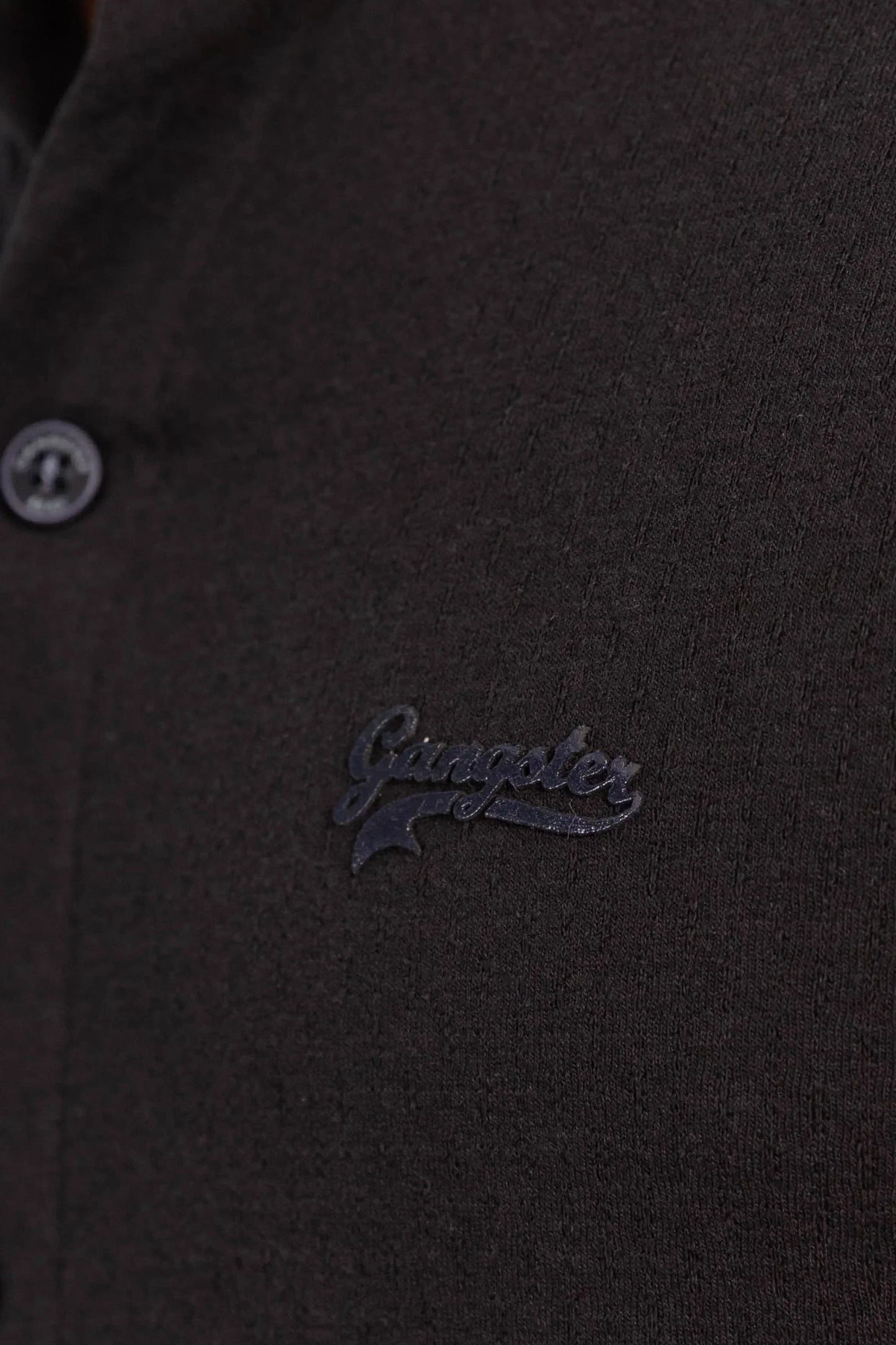 Camisa Camisa Textura Roos Azul Marino