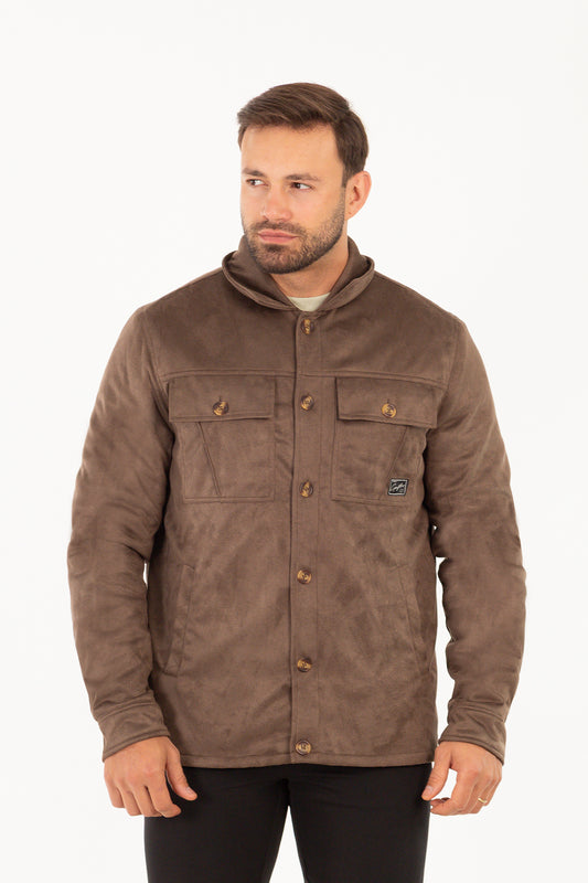Chaqueta Overshirt Calm Cafe