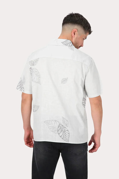 Camisa Mc Algodón Lagoa Verde Agua Gangster